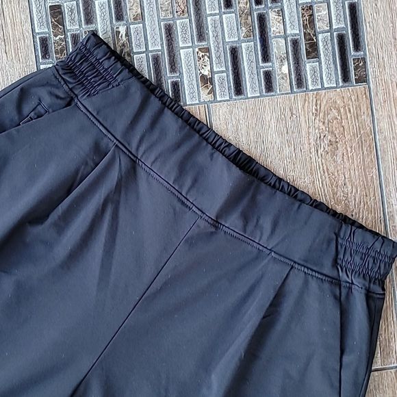 Athleta Brooklyn Wide Leg Crop Pant Women's Black Size 2 - Picture 4 of 14